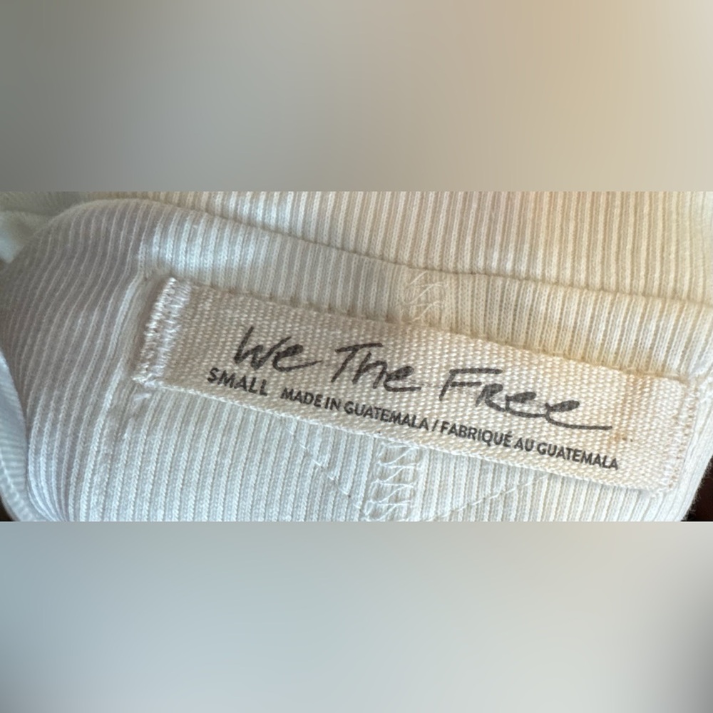 NWOT Free People We The Free Kate Tank - ivory white - XS, S, M, L, XL - Picture 8 of 12